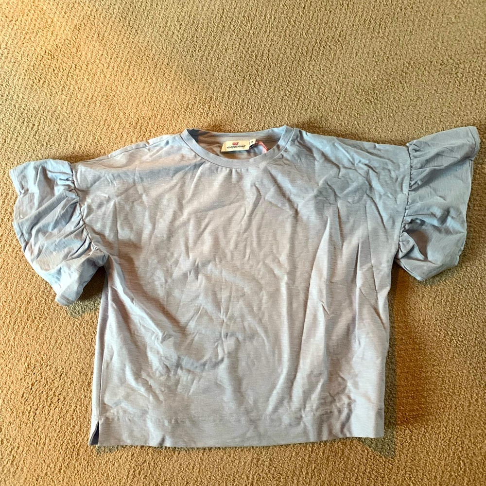 Women’s vineyard vines puff sleeve blouse